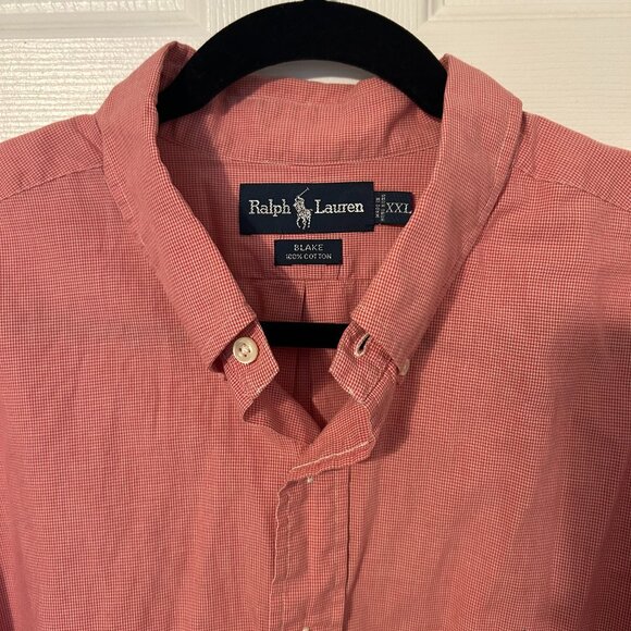 Ralph Lauren Blake Cotton Button Down‎ Long Sleeve, XXL - Picture 1 of 6